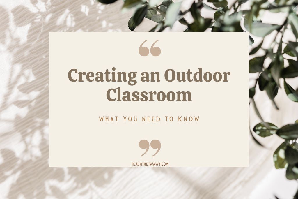 outdoor classroom project