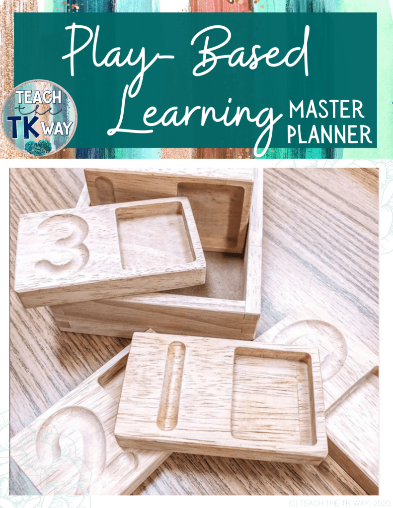 Play Based Learning Master Planner - Teach The TK Way